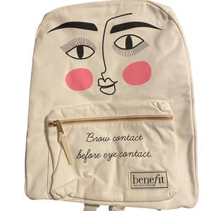 Benefit backpack, every purchase comes with little gift!